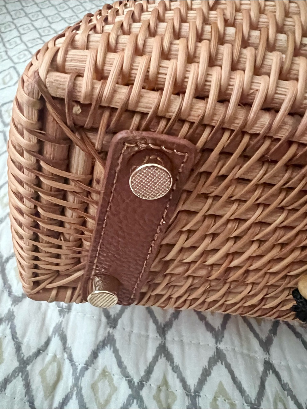 Civico 93 Italy Woven Structure Handbag - Picture 5 of 13